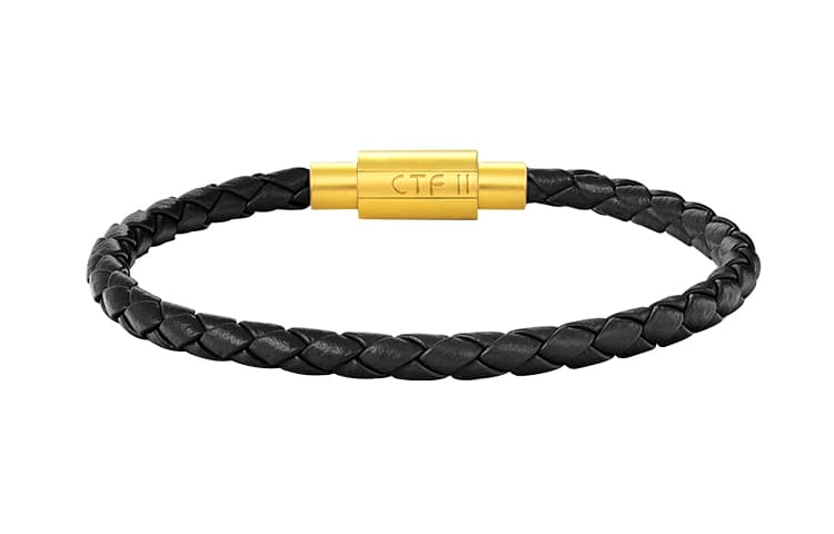 Кожаный шнур CHOW TAI FOOK, ювелирный аксессуар на удачу, унисекс