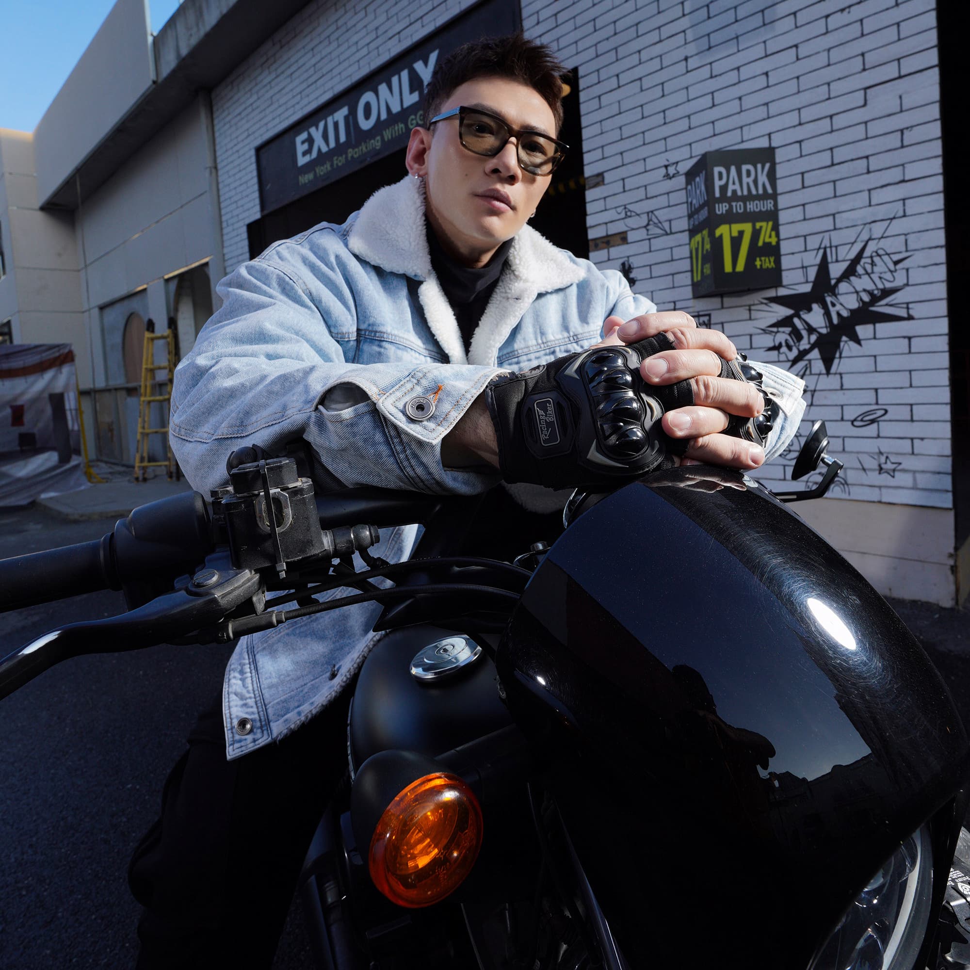 Джинсовая куртка мужская BD.POWER UP+ синяя