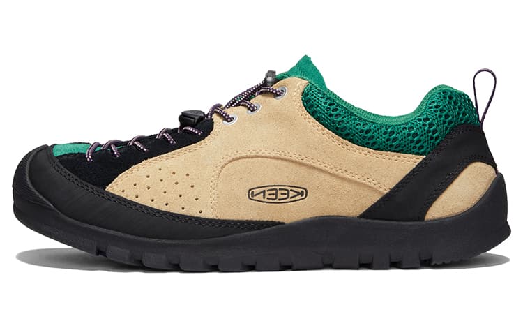 KEEN JASPER ROCKS SP Abrasion Resistant Breathable Low top Hiking Shoes Men's Khaki Green