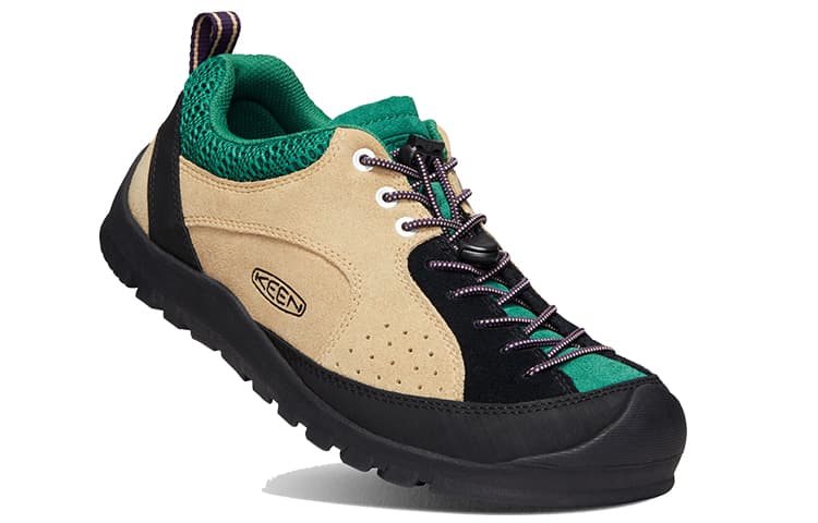 KEEN JASPER ROCKS SP устойчивые к истиранию дышащие низкие походные туфли мужские цвета хаки, зеленые