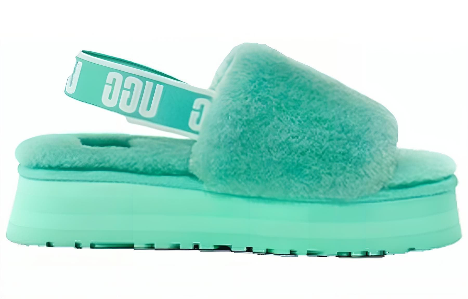 UGG DISCO Slide Стильные женские сандалии, зеленые