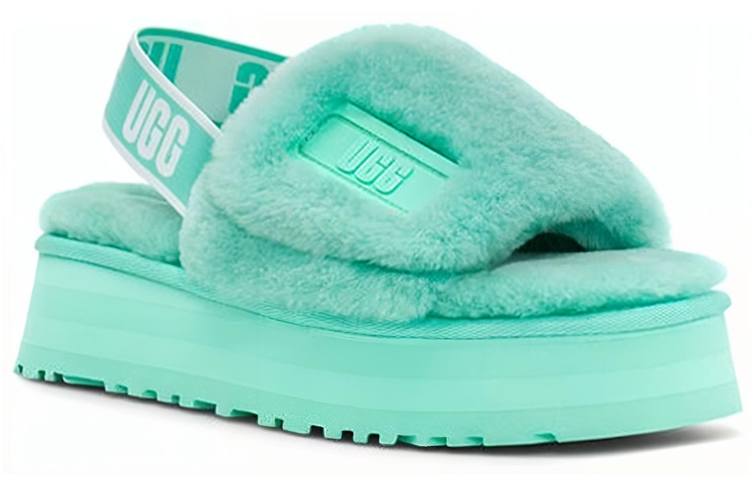 UGG DISCO Slide Стильные женские сандалии, зеленые