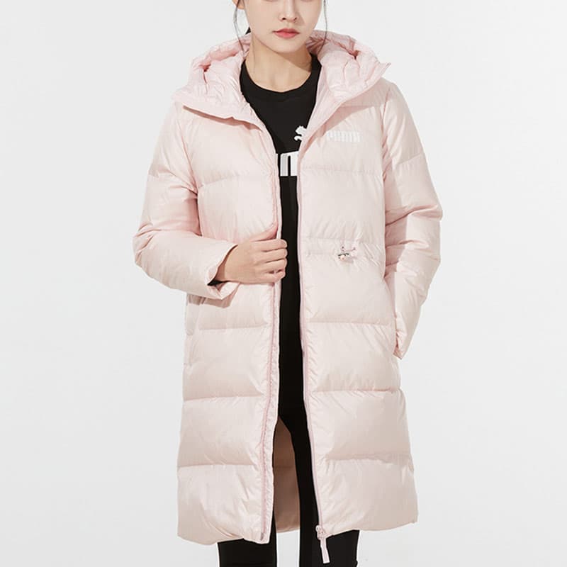 Пуховики PUMA женские цвета лотоса