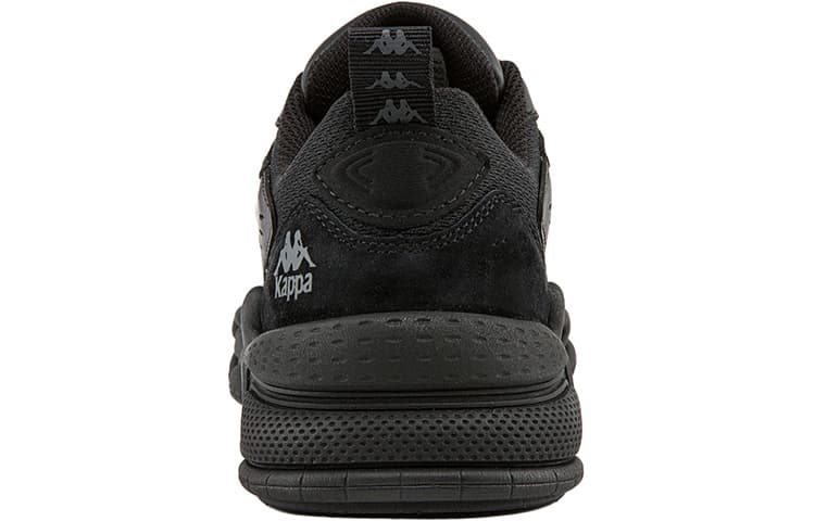 Kappa износостойкая повседневная обувь с низким берцем унисекс, черная