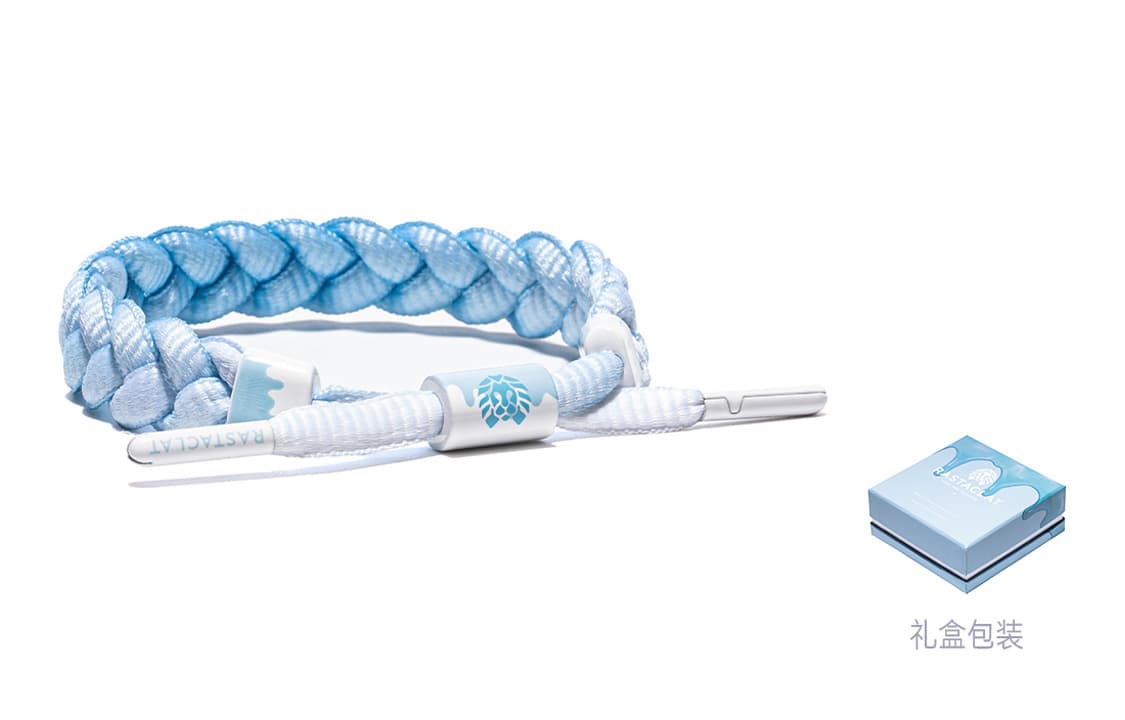 Rastaclat плетеный браслет на веревке с маленьким львом, унисекс