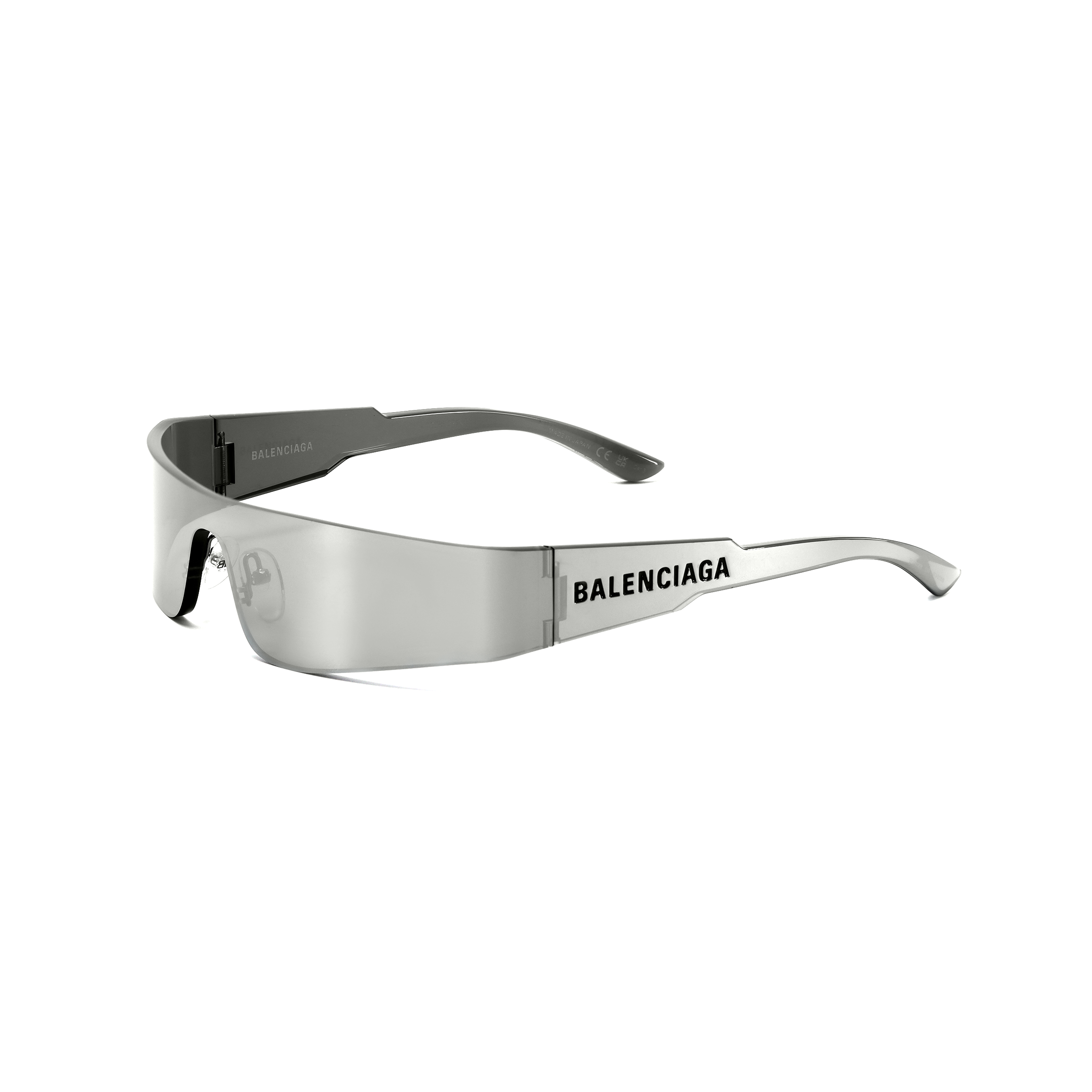 Солнцезащитные очки Balenciaga Eyewear Shield в оправе
