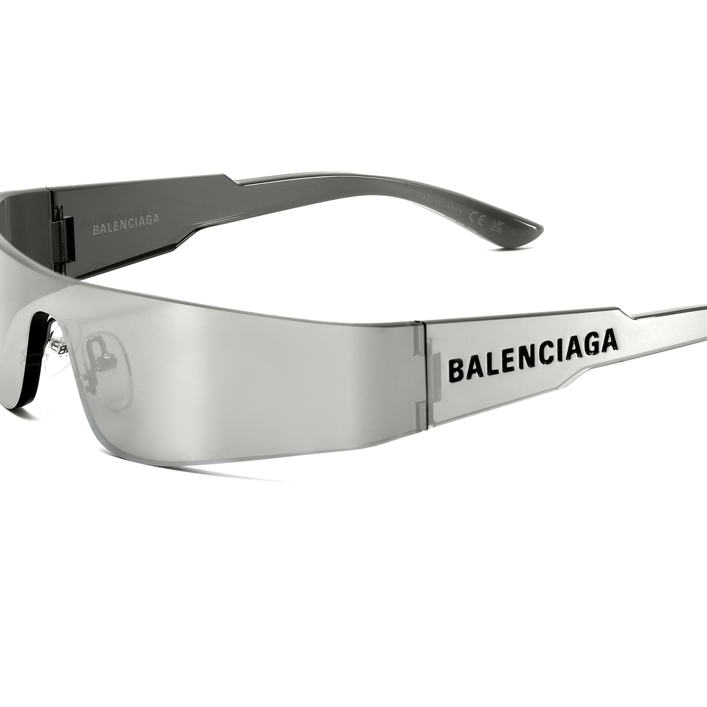 Солнцезащитные очки Balenciaga Eyewear Shield в оправе