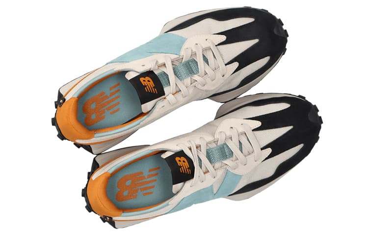 New Balance 327 Cordura Moonbeam Мадрас Оранжевый