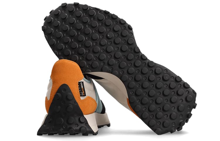 New Balance 327 Cordura Moonbeam Мадрас Оранжевый