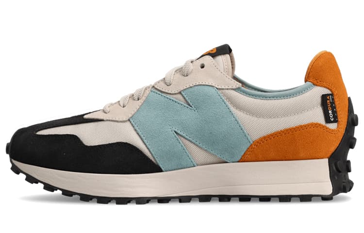 New Balance 327 Cordura Moonbeam Madras Orange
