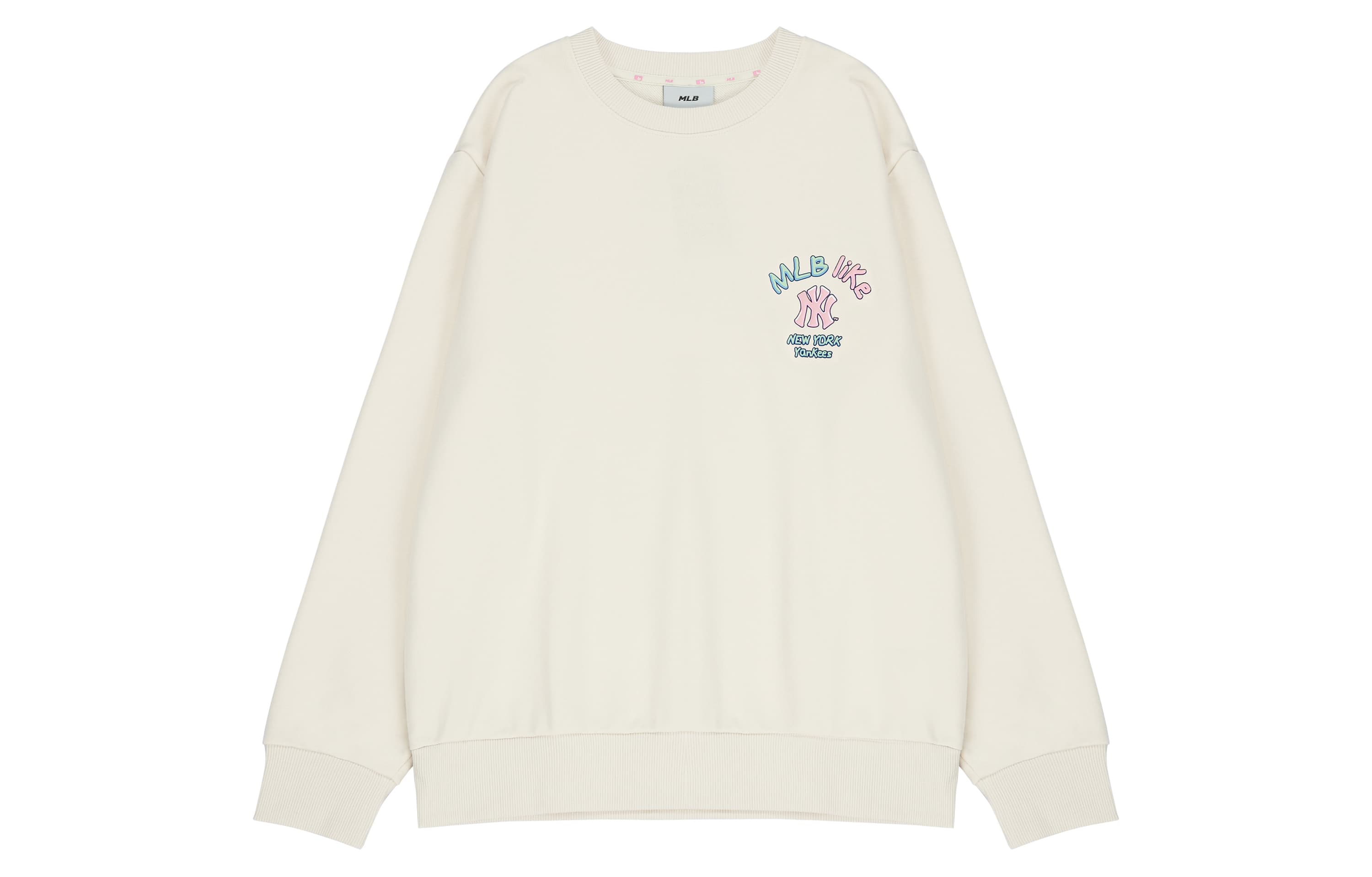 Толстовка MLB Зимняя унисекс Кремовая