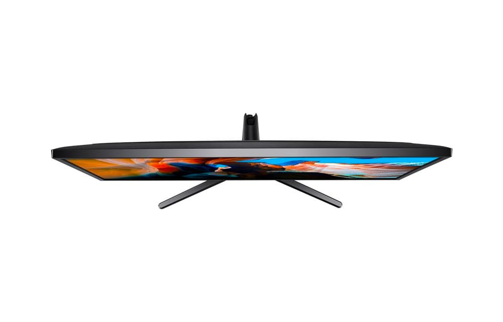 Компьютерный монитор SAMSUNG U32J592UQC, 32 дюйма, 4K HD, двойной экран, 10 миллиардов цветов