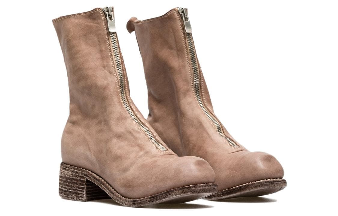 GUIDI Ботильоны женские с молоком, чай