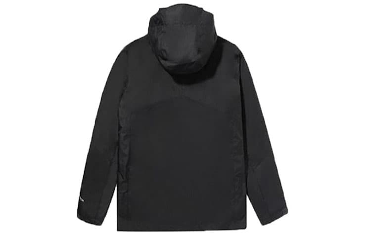 Водонепроницаемая и ветрозащитная куртка-ветровка Columbia для походов на открытом воздухе, мужская черная