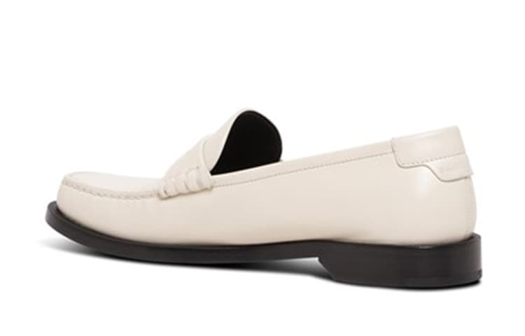 SAINT LAURENT Le Loafer Женские тапочки Penny Pearl