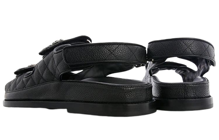 CHANEL Женские сандалии "Черные" Женские