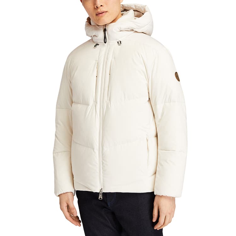 Пуховик Timberland Мужской Белый Песок