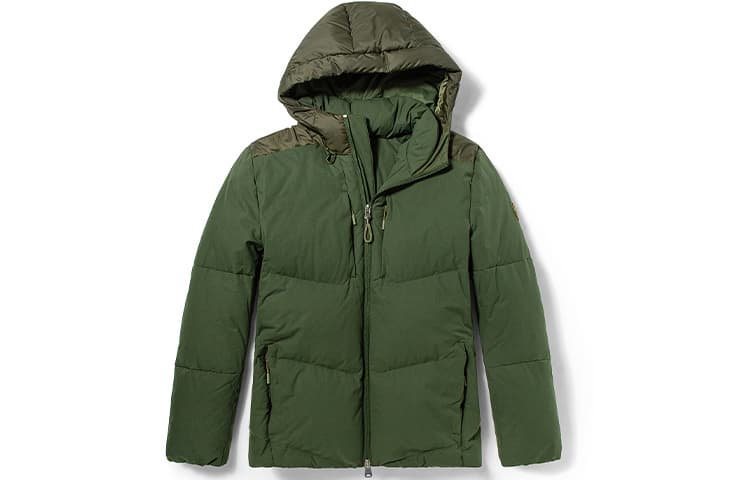 Timberland Down Jacket Men's Green Suitcase