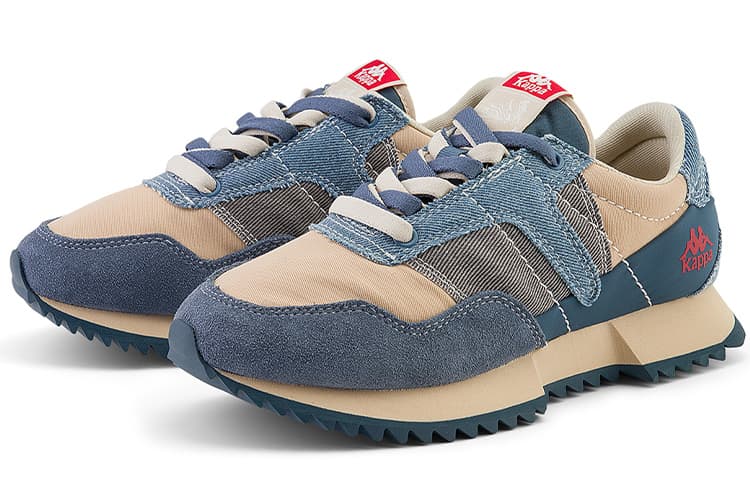 Kappa Противоскользящая износостойкая повседневная обувь с низким берцем Унисекс Светло-желтый, умбра