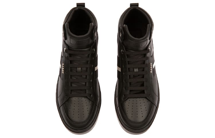 Высокие кеды BALLY с полосками