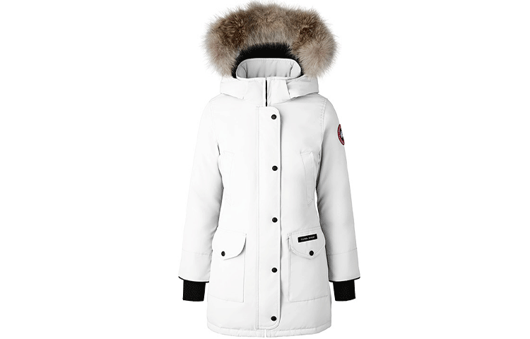 Canada Goose Trillium Down Jacket Parka Coat, Winter Women's White