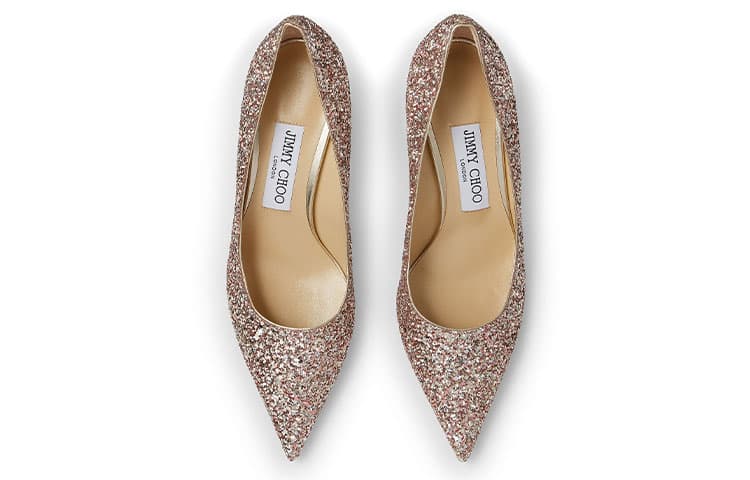 Jimmy Choo LOVE 65 Женские туфли на высоком каблуке на тонком каблуке, розовые