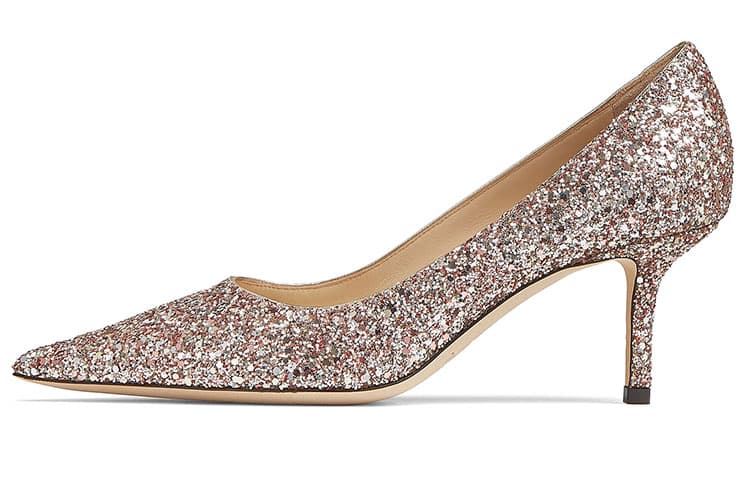 Jimmy Choo LOVE 65 Slim Heel High Heels Women's Pink