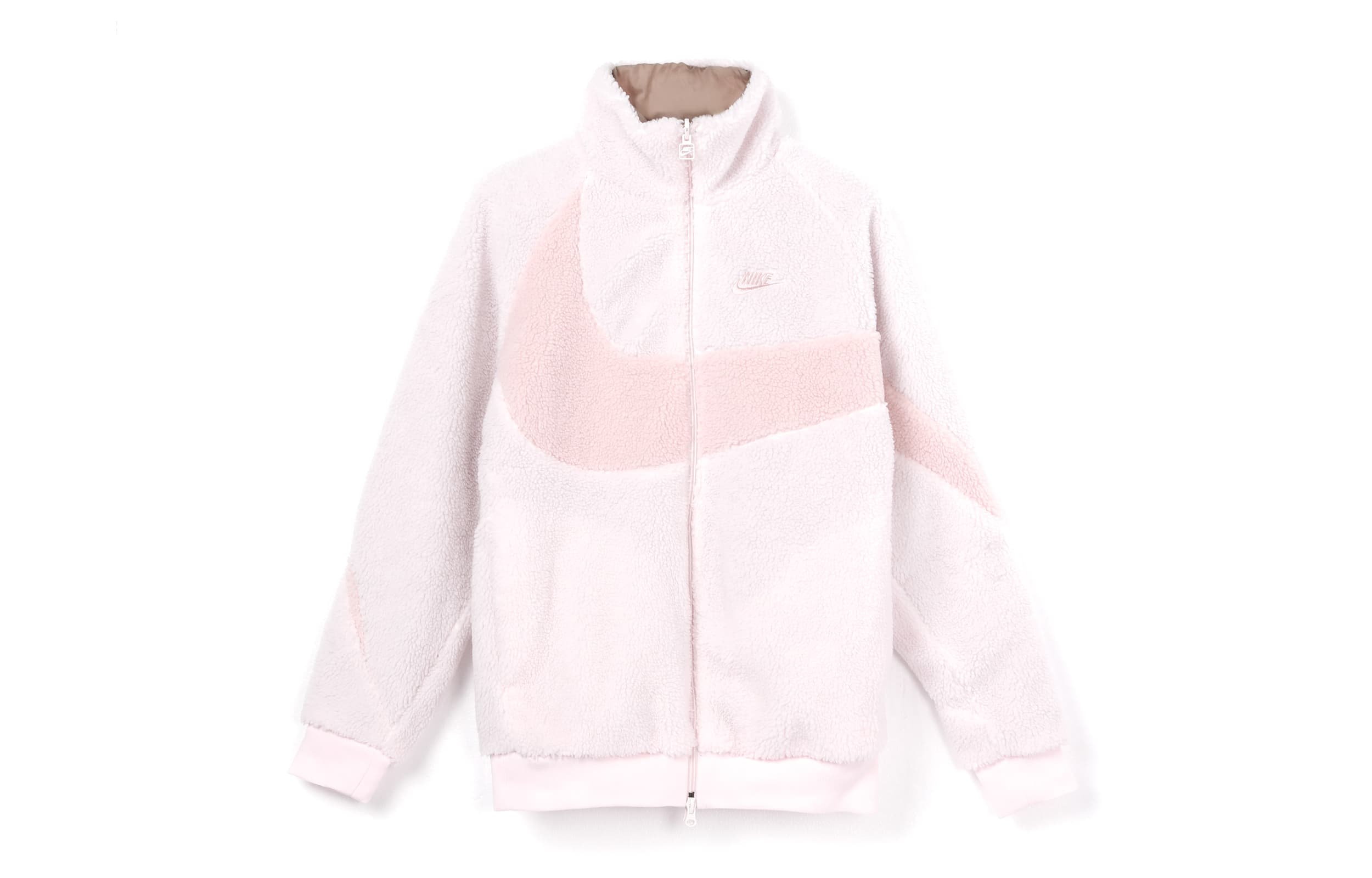 Nike Big Swoosh Reversible Boa Jacket Asia Sizing
