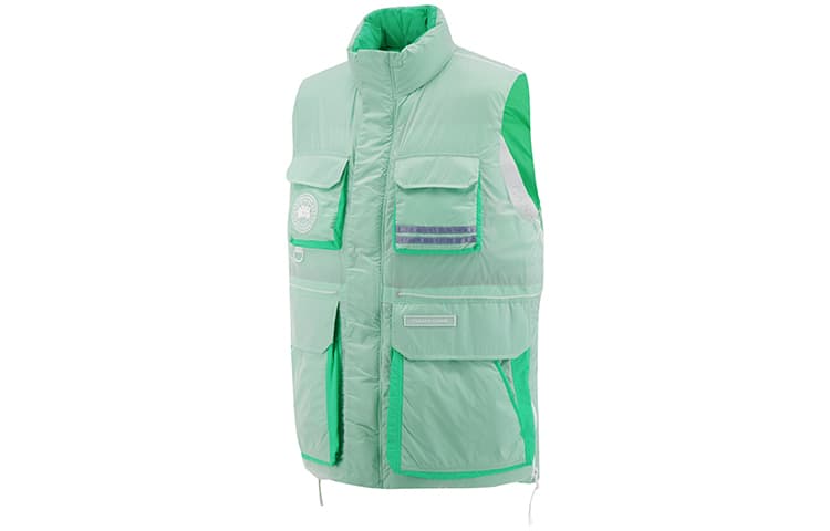 Пуховый жилет Canada Goose X ray Series унисекс, галогеновый, зеленый