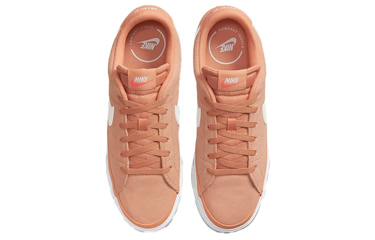 Замша Nike Court Legacy, цвет «Светлый коньяк»