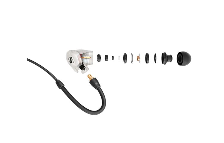 SENNHEISER IE400PRO Профессиональный мониторинг аудиофильских HIFI проводных наушников-вкладышей с пассивным шумоподавлением