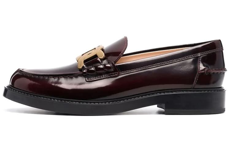 TOD'S Chain Linked Loafers Women's