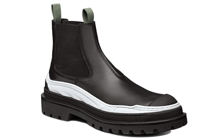 Мужские ботинки челси до щиколотки Sacai x DIOR, черные