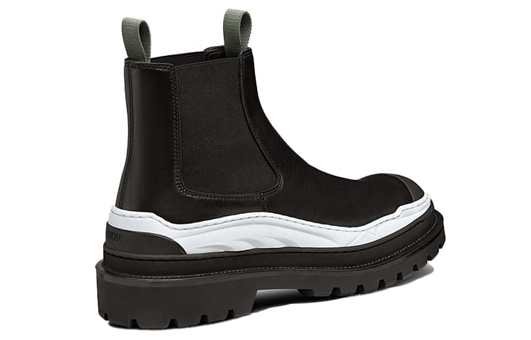 Мужские ботинки челси до щиколотки Sacai x DIOR, черные