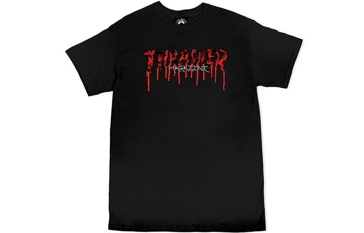 Thrasher T-Shirts Unisex Black