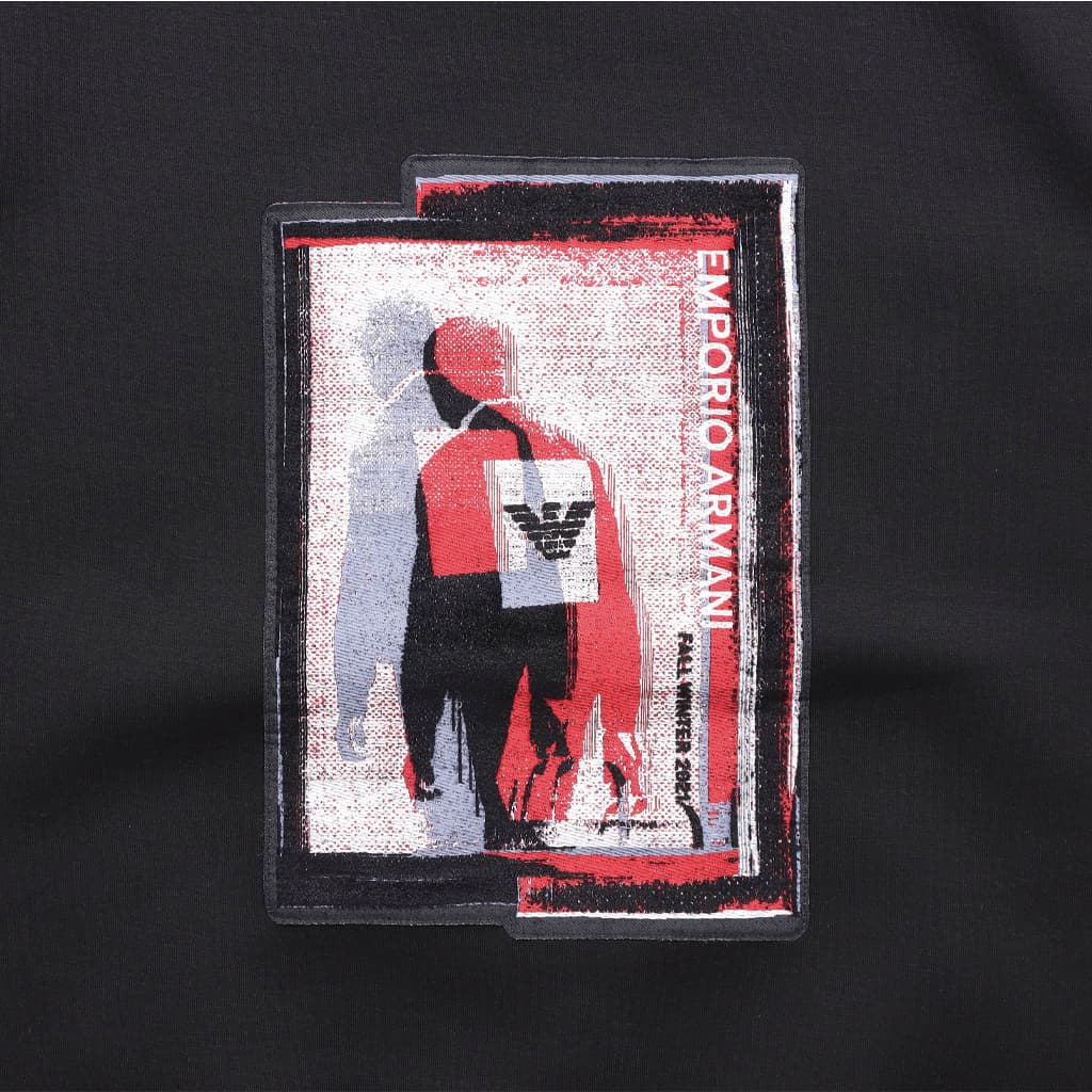 EMPORIO ARMANI Толстовка мужская черная