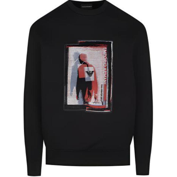 EMPORIO ARMANI Sweatshirt Men's Black