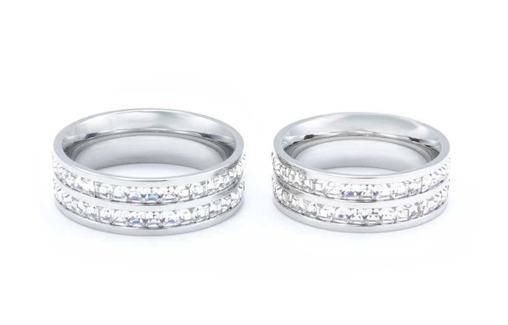 Кольца Cooraree из титановой стали унисекс