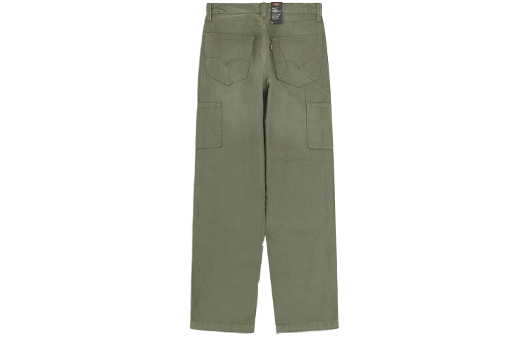 Levis Straight Casual Брюки мужские желто-зеленые