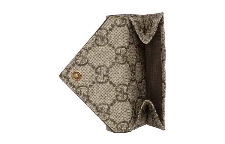 Холщовый кошелек GUCCI унисекс, черное дерево