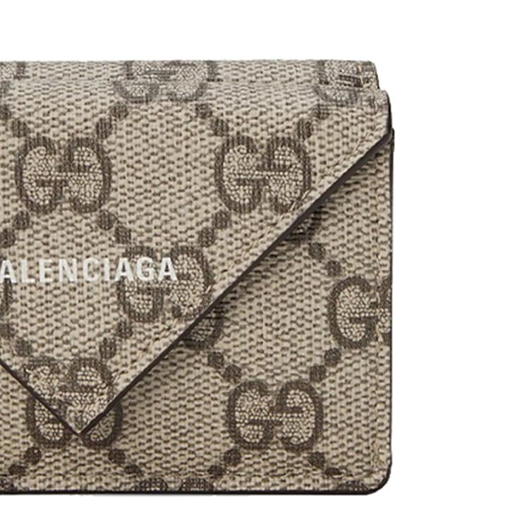 Холщовый кошелек GUCCI унисекс, черное дерево