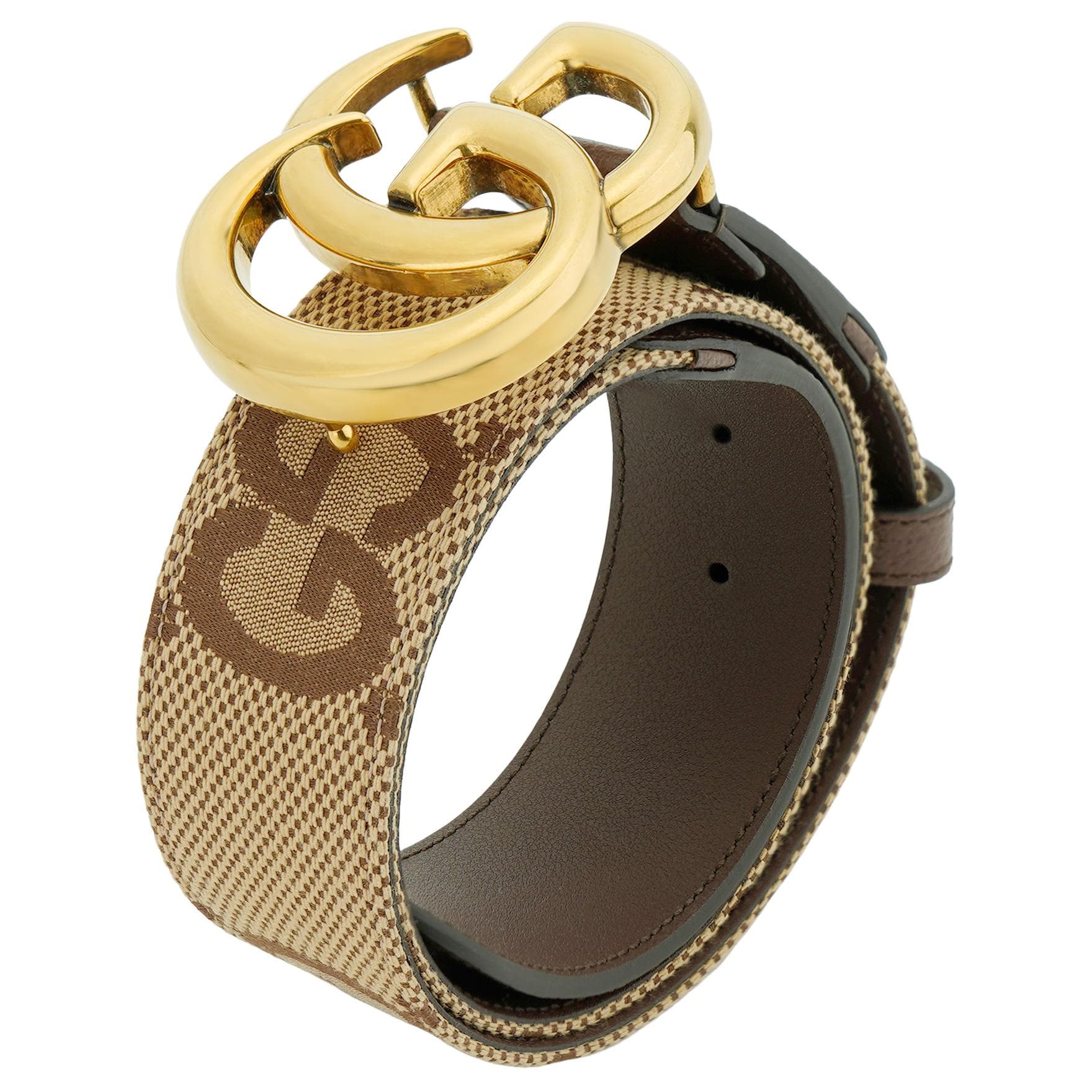 Ремень GUCCI с пряжкой GG Marmont