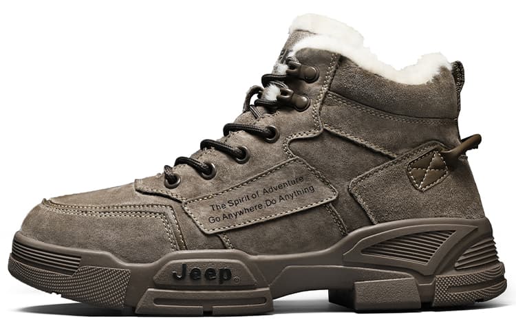 Jeep Martin Boots Men's Khaki