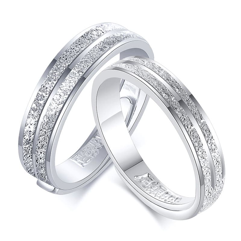 LIANDUO 999 изящные серебряные кольца унисекс, серебро