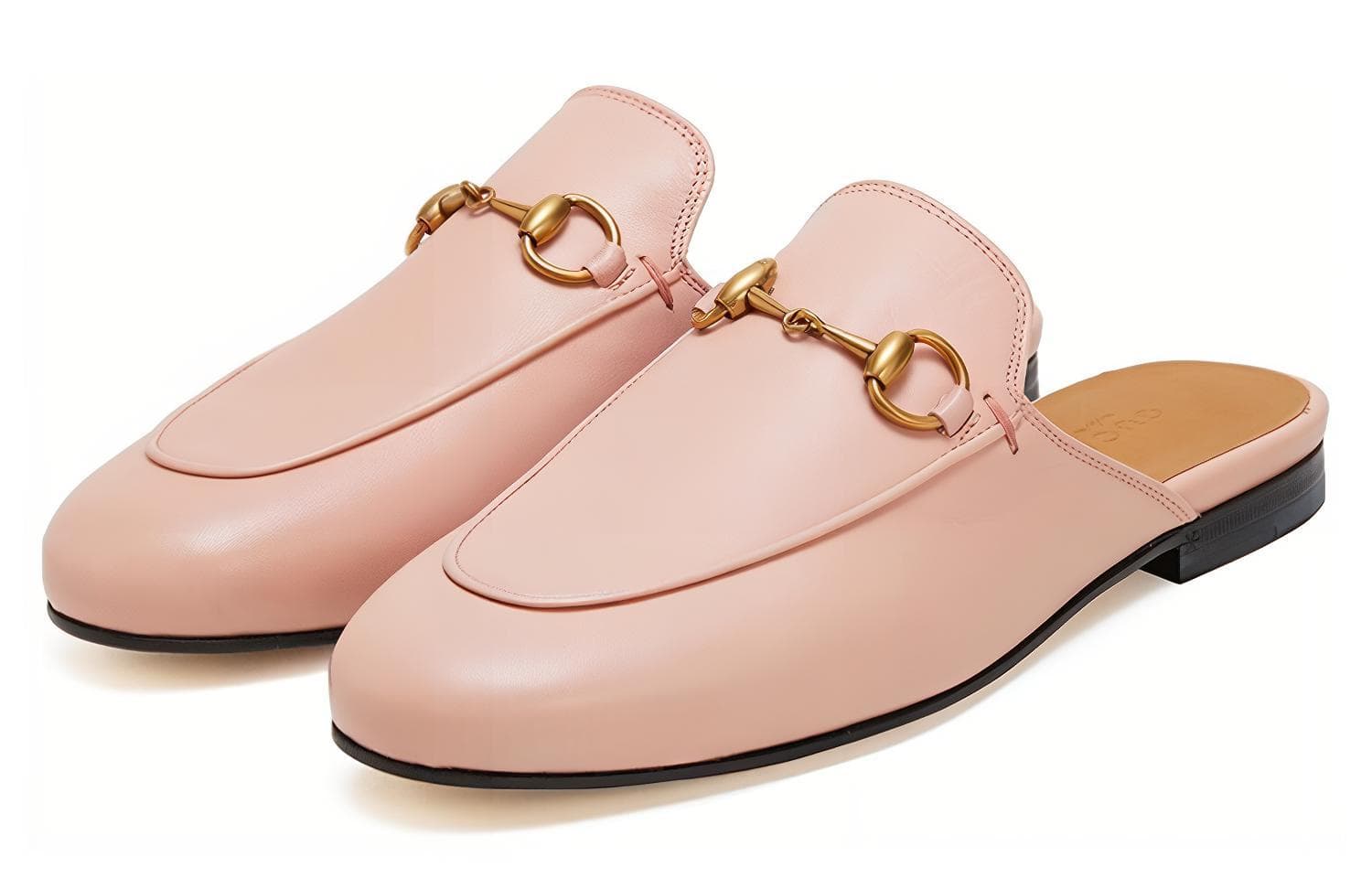 GUCCI Тапочки с закрытым носком женские розовые