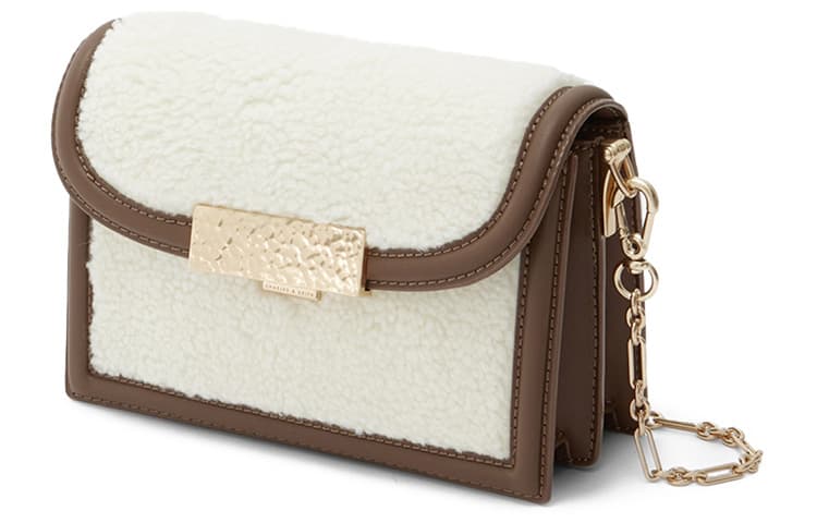 CHARLES&KEITH PU Маленькая квадратная сумка Сумка на плечо Маленькая женская многоцветная