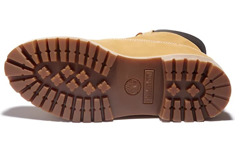 Timberland 6-дюймовые водонепроницаемые ботинки премиум-класса с теплой подкладкой, «пшеничный нубук»