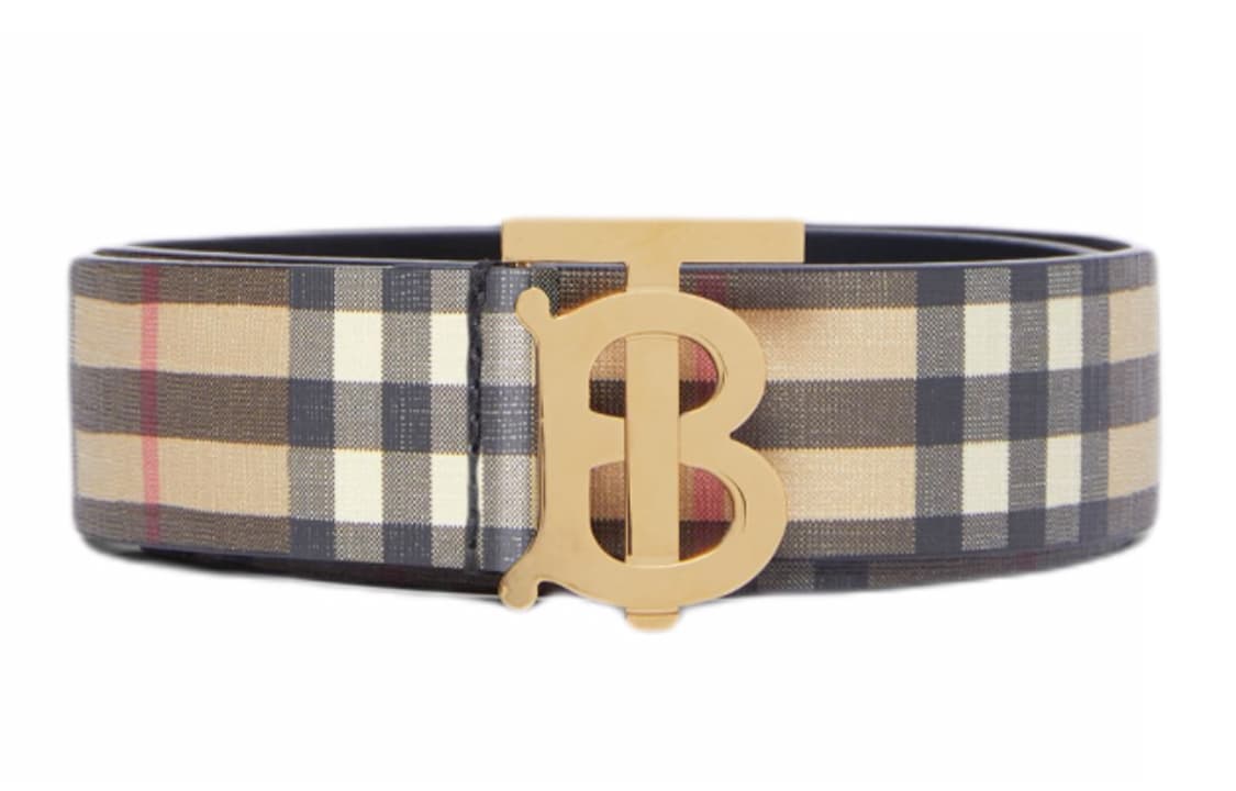 Женские кожаные ремни Burberry шириной 3,5 см