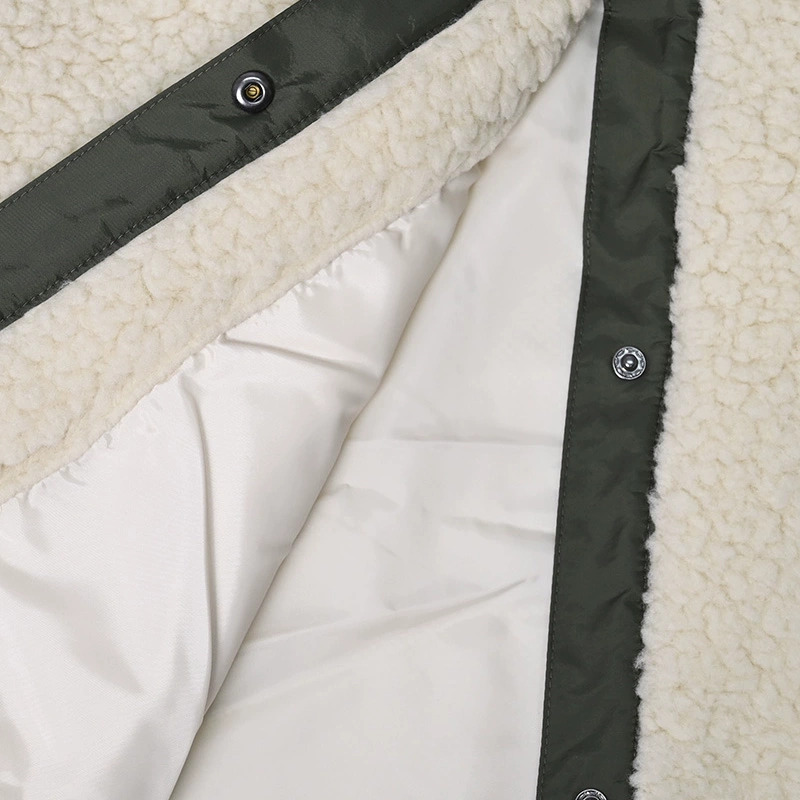 Vans Бархатное пальто женское цвета экрю