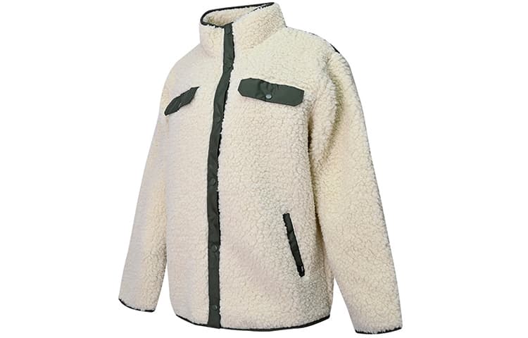 Vans Velvet-feel Coat Women's Ecru